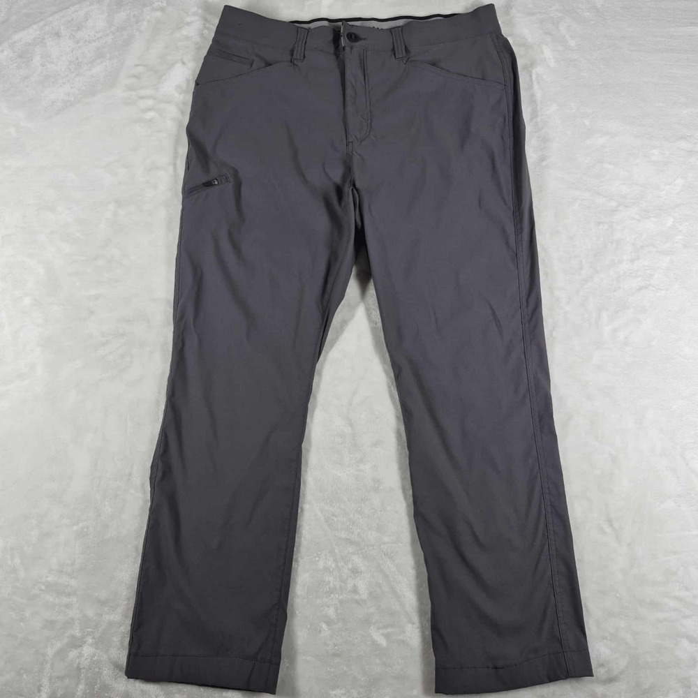 Orvis Tech Pants Men's‎ 36x29 Gray Water Repellent Stretch Hiking Outdoors Camp